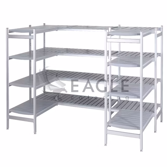 Commercial Aluminum Composite Shelving Frame Shelf