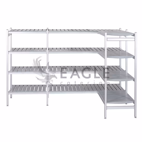 Commercial Aluminum Composite Shelving Frame Shelf