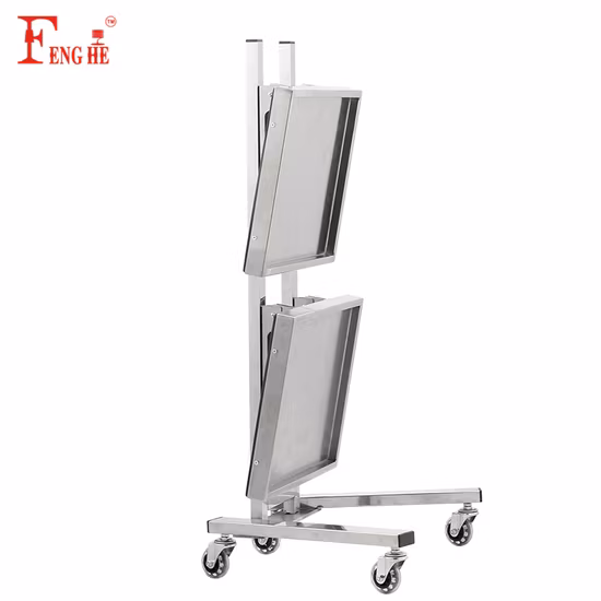 3-Tier Rolling Metal Storage Organizer Mobile Utility Cart
