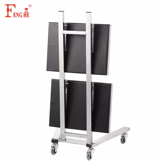3-Tier Rolling Metal Storage Organizer Mobile Utility Cart