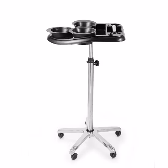 Beauty Salons Supplies Hair Coloring Frame, Dye Holder, Dyeing Dish Rack, Utility Vehicle Hair Dyed Perm Height Adjustable Tool Trolley