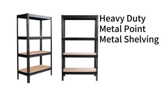 Galvanized Storage Shelves Steel MDF Boltless 5 Shelf Unit for Warehous