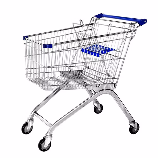 Utility Promoting Plastic Covers Shopping Trolley Supermarket