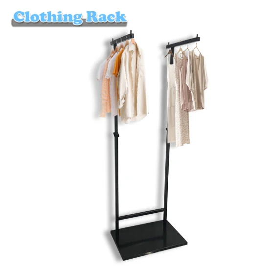 Jh-Mech Shelf Garment Rack Steel Costumes Rack Wholesale Clothing Display Racks
